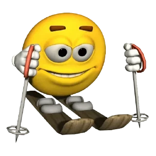 😀 emoji bola amarilla Telegram sticker 3 of 30