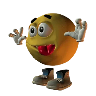 😀 emoji bola amarilla Telegram sticker 11 of 30