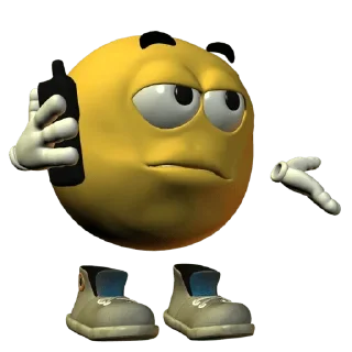 😀 emoji bola amarilla Telegram sticker 18 of 30