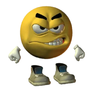 😀 emoji bola amarilla Telegram sticker 20 of 30