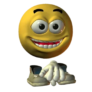 😀 emoji bola amarilla Telegram sticker 4 of 30