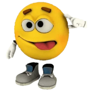 😀 emoji bola amarilla Telegram sticker 23 of 30