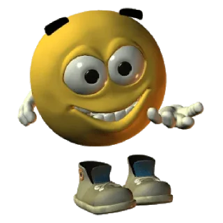😀 emoji bola amarilla Telegram sticker 15 of 30