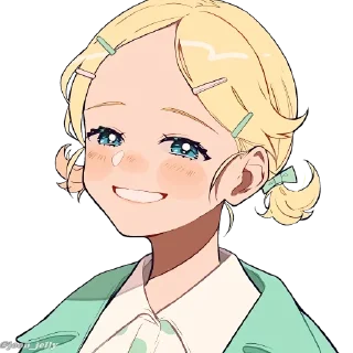👑 emoji Anime Girl Pack P2. @Anime_Sticker_noob Telegram sticker 16 of 80
