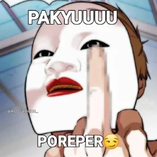 🖕 emoji anjay @ekucingilang Telegram sticker 11 of 120