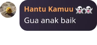 🟡 emoji Hantu Telegram sticker 15 of 16