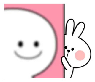😶 emoji 『@stickers_gifs_store』 spoiled Rabbit 🐰 — @stckrRobot Telegram sticker 7 of 120