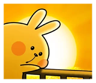 🌖 emoji 『@stickers_gifs_store』 spoiled Rabbit 🐰 — @stckrRobot Telegram sticker 20 of 120
