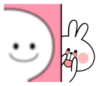 😛 emoji 『@stickers_gifs_store』 spoiled Rabbit 🐰 — @stckrRobot Telegram sticker 8 of 120