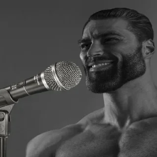 🎤 emoji 𝐆ɪɢᴀ𝐂ʜᴀᴅ 🗿@indianstickermeme — @stckrRobot Telegram sticker 21 of 70