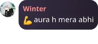 Sticker from Winter❄️   ~@EvilDuggu