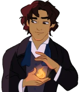 🔥 emoji 𝐋𝐢𝐟𝐞𝐥𝐢𝐧𝐞 @team_betu —🥃🍷 Telegram sticker 11 of 50