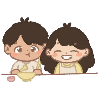 Sticker from Hugging