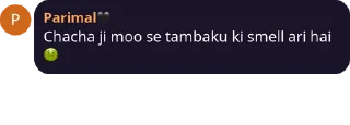 Sticker from MSP Chat Group