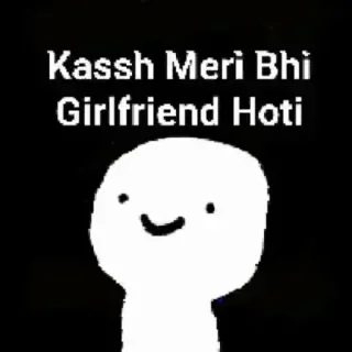 🥲 emoji @KabeerxD Need GF😂😂 — @stckrRobot Telegram sticker 22 of 120
