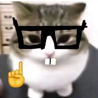 🤓 emoji Vibin Cats 2 @ManasTheKing Telegram sticker 13 of 120