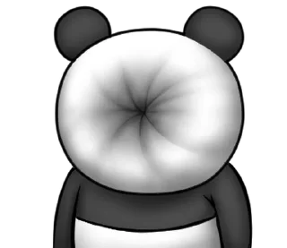😐 emoji Cute panda!!2 @moe_sticker_bot Telegram sticker 20 of 40