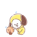 🖤 emoji BT21 by @wontae Telegram sticker 8 of 23