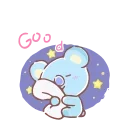 🖤 emoji BT21 by @wontae Telegram sticker 6 of 23