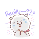 🖤 emoji BT21 by @wontae Telegram sticker 21 of 23