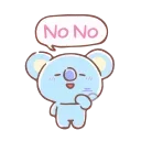 🖤 emoji BT21 by @wontae Telegram sticker 12 of 23