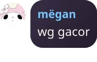 🤞 emoji megan cantik pack by @QuotLyBot Telegram sticker 7 of 12