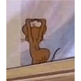 😀 emoji tom and jerry Telegram sticker 14 of 30