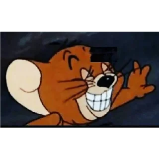 😀 emoji tom and jerry Telegram sticker 6 of 30