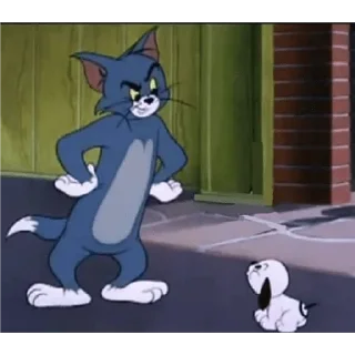😀 emoji tom and jerry Telegram sticker 13 of 30