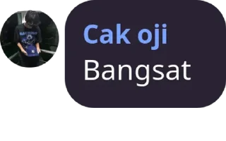 Sticker from ojii said