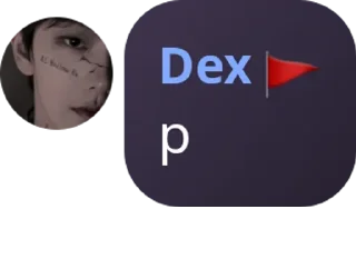 Sticker from dex said