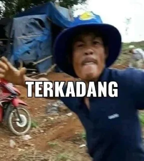 😀 emoji galau banh? Telegram sticker 18 of 37