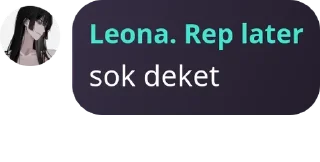 ↔️ emoji Leona De Vennsa. Telegram sticker 16 of 52