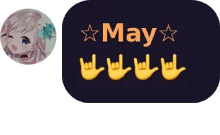 🙂 emoji ☆May☆'s stic-pack (@Kigo_omfobot) Telegram sticker 14 of 74