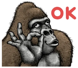 ⭐ emoji Gorilla X panda Telegram sticker 5 of 40