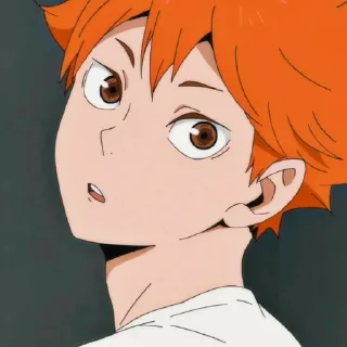 ❤️ emoji Hinata shoyo by @nexunussq Telegram sticker 15 of 21