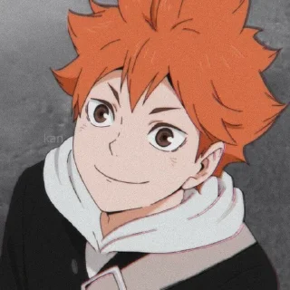 ❤️ emoji Hinata shoyo by @nexunussq Telegram sticker 18 of 21