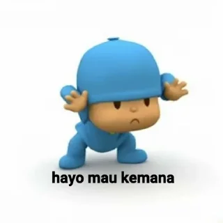Sticker from ngomong sama pantat