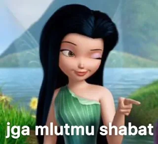 Sticker from punya awa yg nyolong pantat nya kelap kelip
