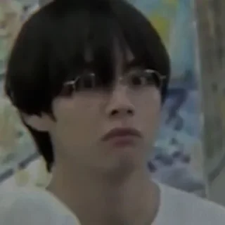 🤨 emoji ⸝⸝⸝ KIM TAEHYUNG ⌇ @micciyaa Telegram sticker 20 of 22