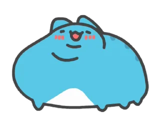 Sticker from 貓貓蟲-咖波 奇怪咖波總動員 @moe_sticker_bot