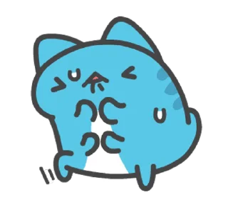 😖 emoji 貓貓蟲咖波-名人堂紀念貼圖 @moe_sticker_bot Telegram sticker 19 of 24