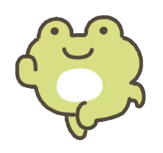 😕 emoji Moving frog Sticker @RekcitsEnilbot Telegram sticker 13 of 24