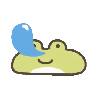 😐 emoji Moving frog Sticker @RekcitsEnilbot Telegram sticker 12 of 24