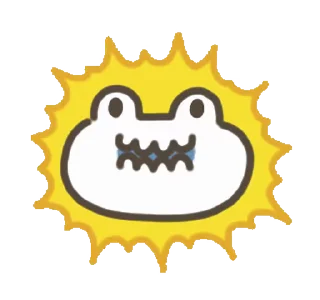 😡 emoji Moving frog Sticker @RekcitsEnilbot Telegram sticker 19 of 24