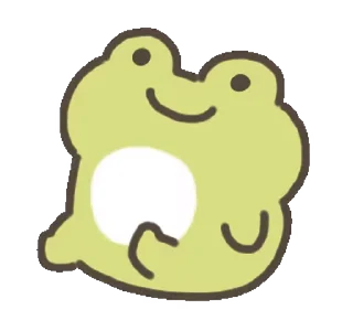 😘 emoji Moving frog Sticker @RekcitsEnilbot Telegram sticker 23 of 24