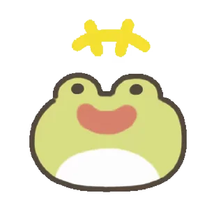 😳 emoji Moving frog Sticker @RekcitsEnilbot Telegram sticker 20 of 24