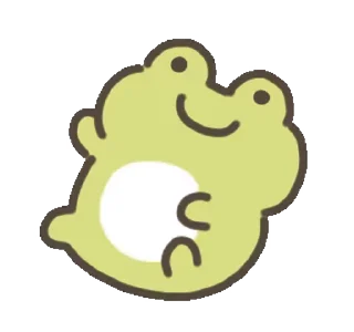 🖤 emoji Moving frog Sticker @RekcitsEnilbot Telegram sticker 17 of 24