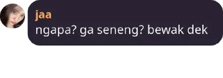 Sticker from punya gue