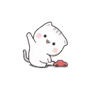 👋 emoji @stickers_gifs_store🇦𝙨𝙞𝙛𝙖✿ ⃝⃝ 🦋's ani-pack (@Yone_Robot) 5 Telegram sticker 1 of 50